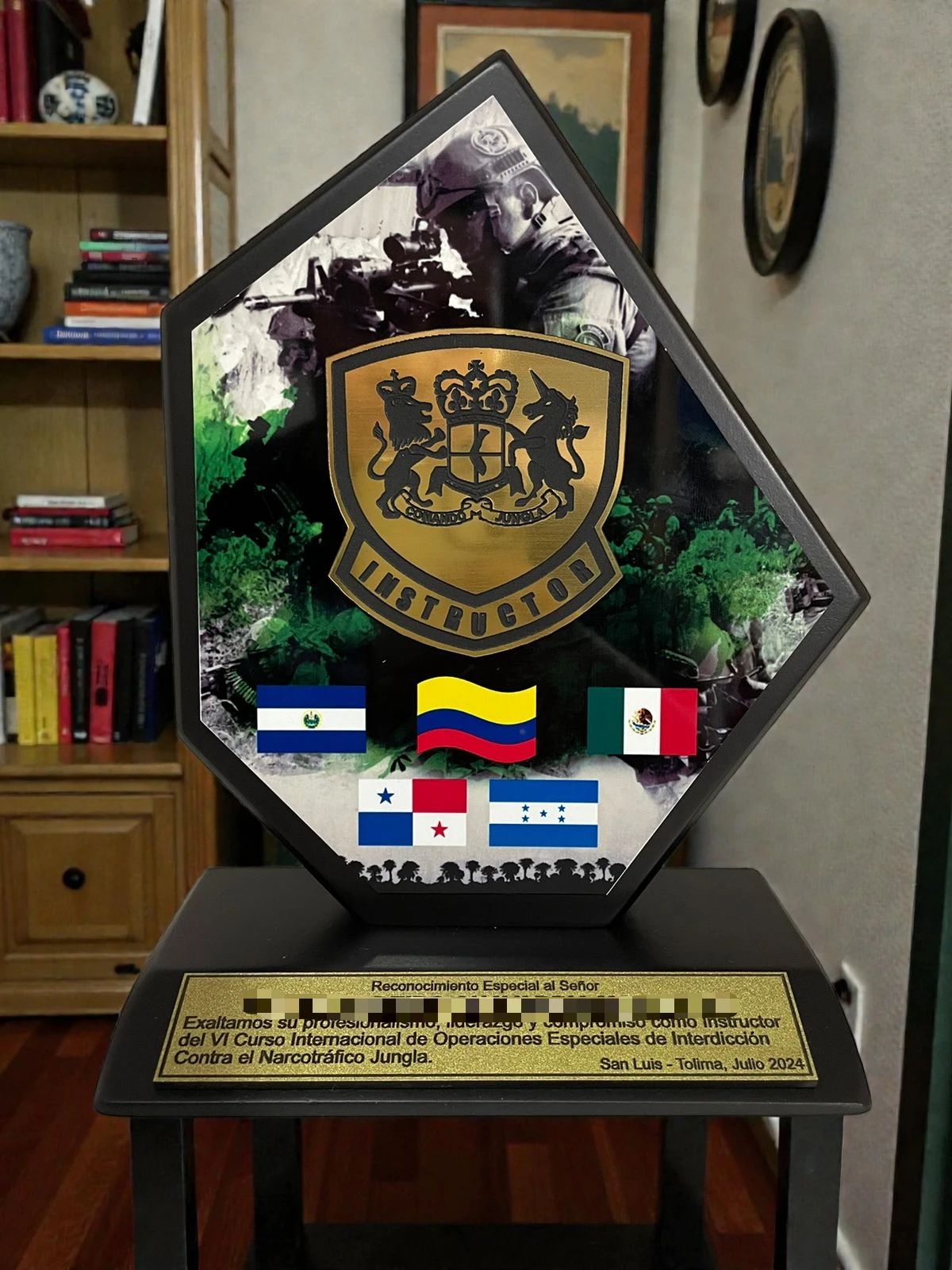 Placa velero sublimada