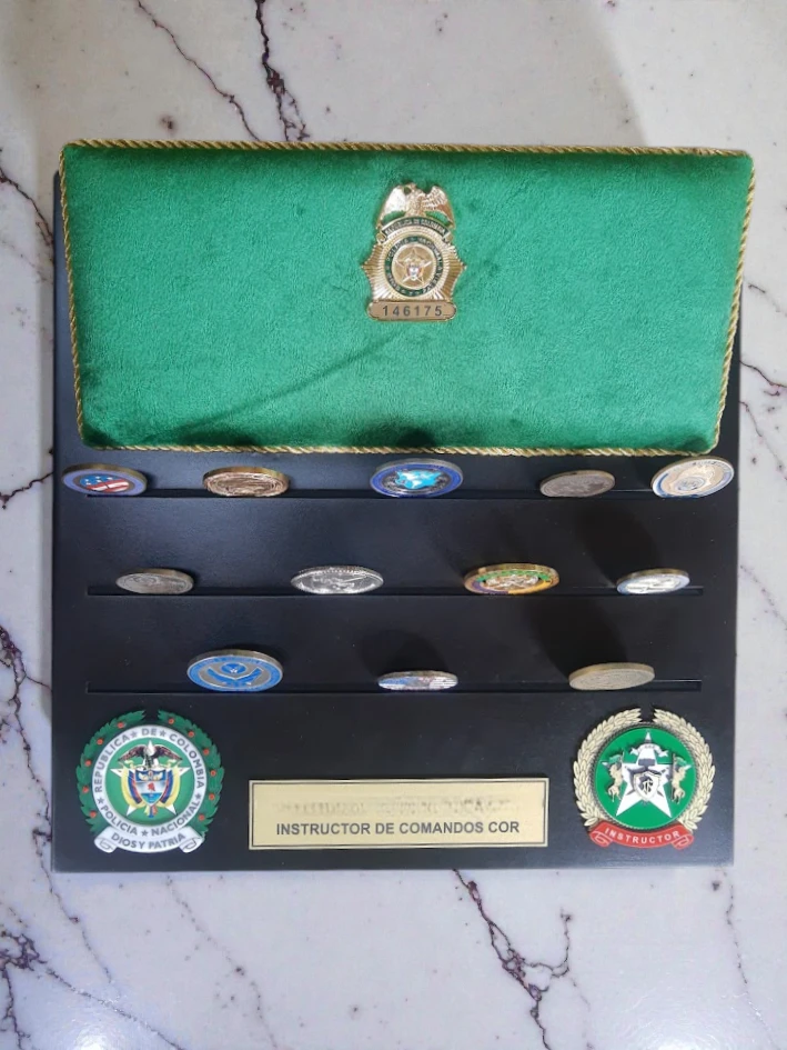 Monedero con almohadilla