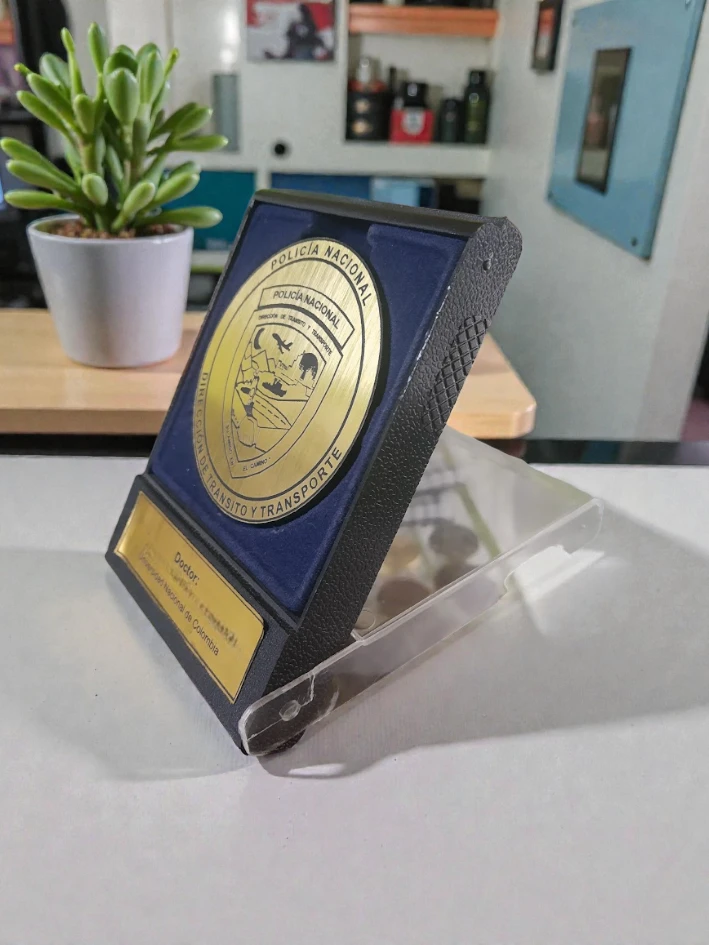 Porta moneda acrílico