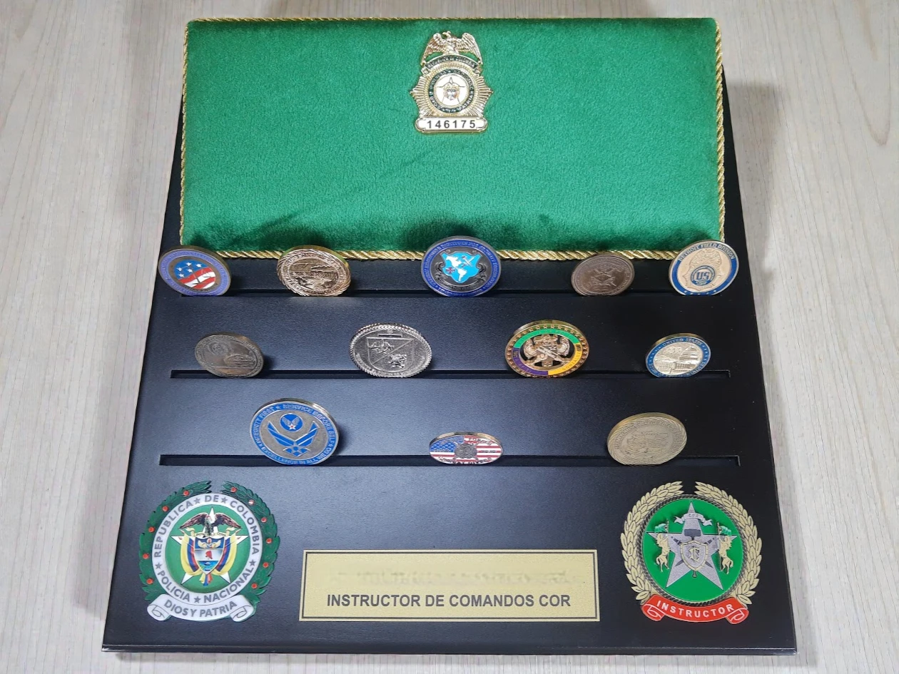 Monedero con almohadilla